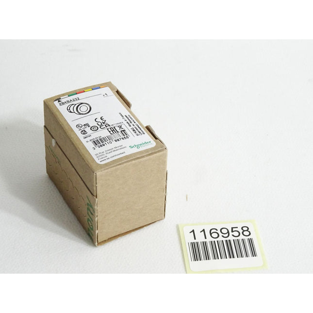 Schneider Electric ZB4BA232 Drucktaster schwarz / Neu OVP