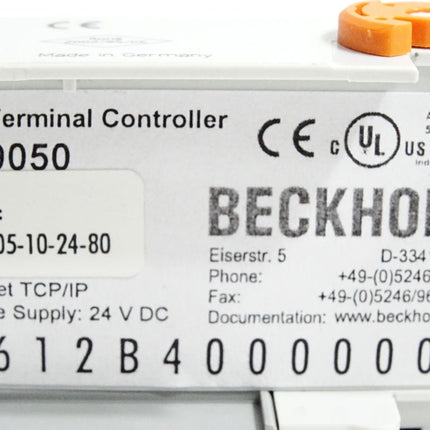 Beckhoff BC9050 Bus Terminal Controller - Maranos.de