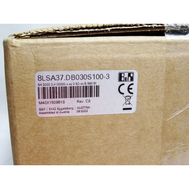 B&R Synchronmotor 8LSA37.DB030S100-3 3000U/min / Neu OVP versiegelt