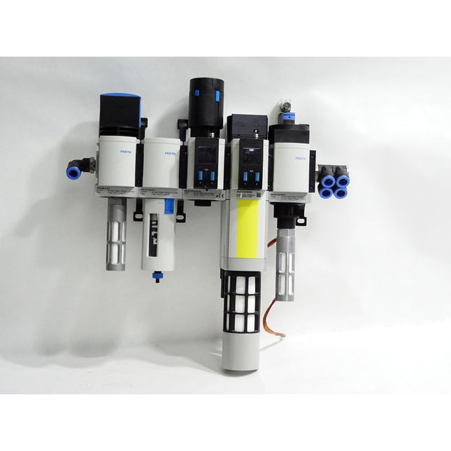 Festo 531030 Wartungseinheit + 688542 SDE1-D10-G2-MS-L-P1-M8 / Neuwertig - Maranos.de