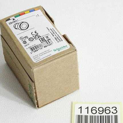 Schneider Electric ZB4BA1 Drucktaster weiß / Neu OVP
