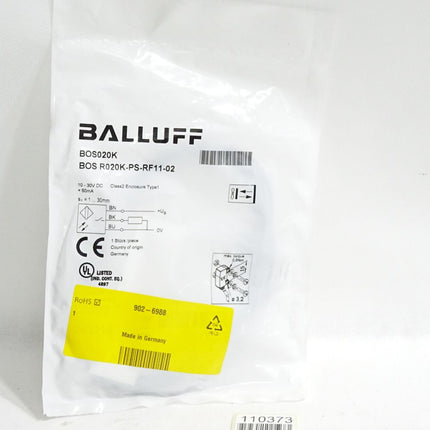 Balluff BOS020K BOS R020K-PS-RF11-02 Kubische Lichttaster / Neu OVP - Maranos.de