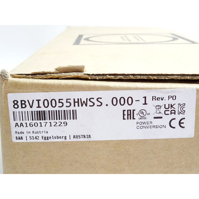 B&R ACOPOS Inverter module 7.6A 8BVI0055HWSS.000-1 P0 / Neu OVP versiegelt