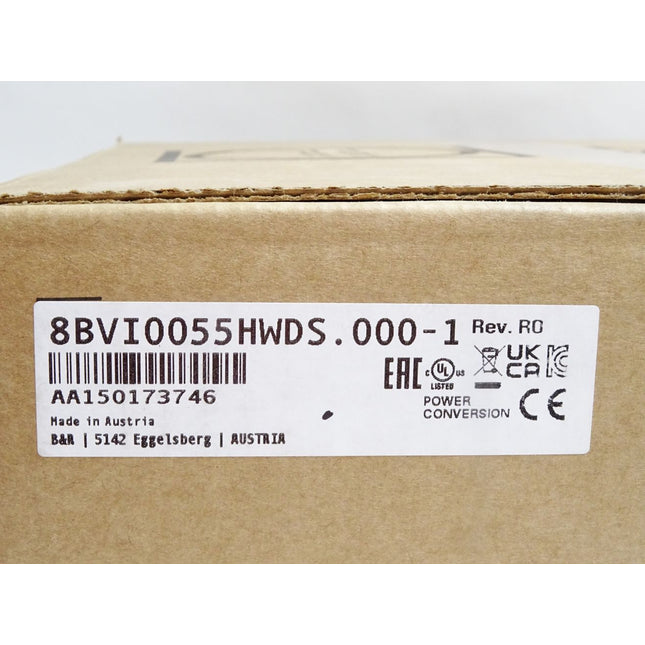 B&R ACOPOS Wechselrichtermodul 7.6A 8BVI0055HWDS.000-1 R0 / Neu OVP versiegelt