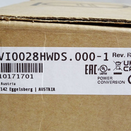 B&R ACOPOS Wechselrichtermodul 3,8A 8BVI0028HWDS.000-1 R0 / Neu OVP versiegelt