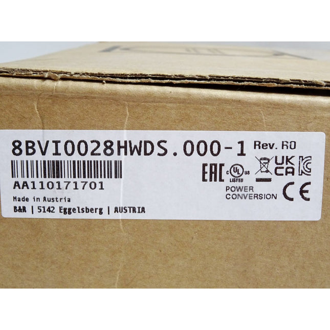 B&R ACOPOS Wechselrichtermodul 3,8A 8BVI0028HWDS.000-1 R0 / Neu OVP versiegelt