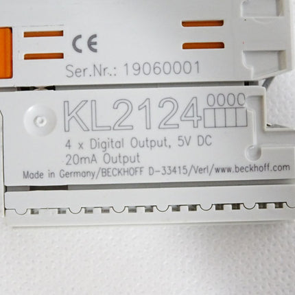 Beckhoff KL2124 digitale Ausgangsklemme