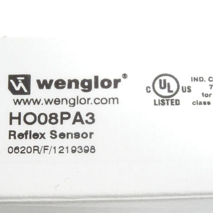 Wenglor HO08PA3 Reflex Sensor / Neu OVP - Maranos.de