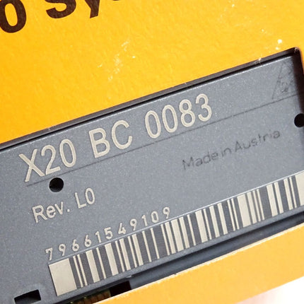 B&R Bus Controller X20BC0083 Rev. L0 X20 BC 0083 / Neu OVP