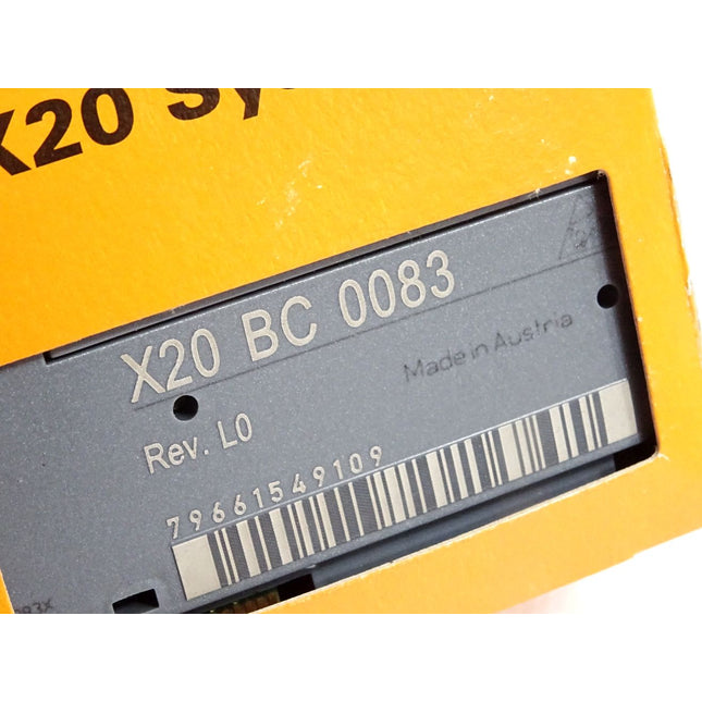 B&R Bus Controller X20BC0083 Rev. L0 X20 BC 0083 / Neu OVP