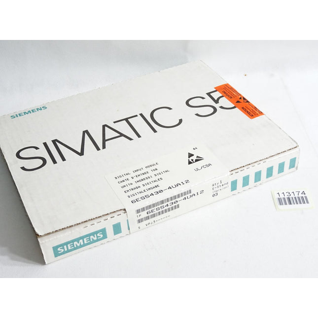 Siemens Digital Input 6ES5430-4UA12 6ES5 430-4UA12 / Neu OVP versiegelt - Maranos.de