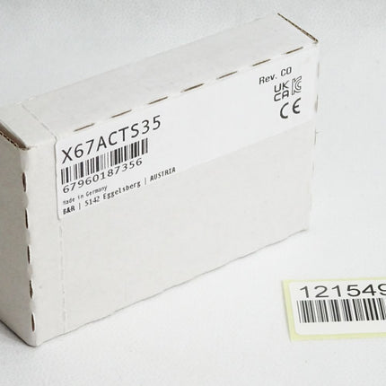 B&R X67 Hutschienenmontageblech X67ACTS35 Rev.C0 / Neu OVP