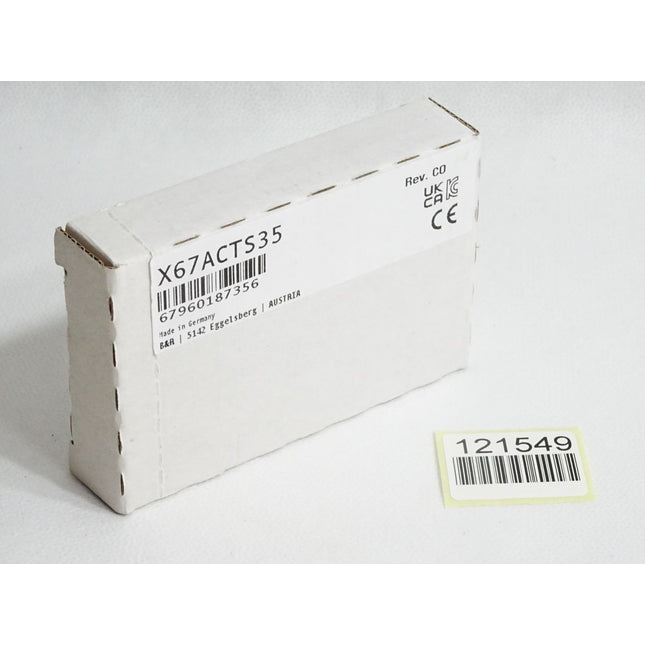 B&R X67 Hutschienenmontageblech X67ACTS35 Rev.C0 / Neu OVP