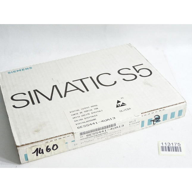 Siemens Digital Output 6ES5441-4UA13 6ES5 441-4UA13 / Neu OVP versiegelt - Maranos.de