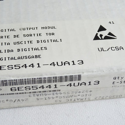 Siemens Digital Output 6ES5441-4UA13 6ES5 441-4UA13 / Neu OVP versiegelt - Maranos.de