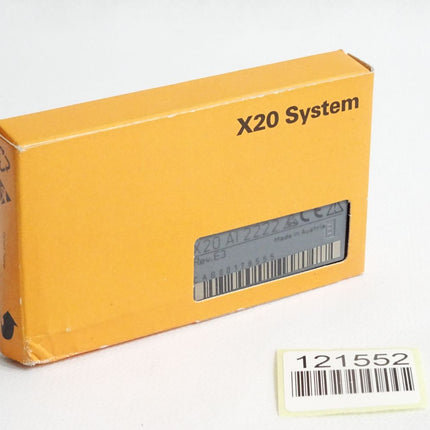 B&R 2 analoge Eingänge X20AI2222 Rev.E3 / Neu OVP