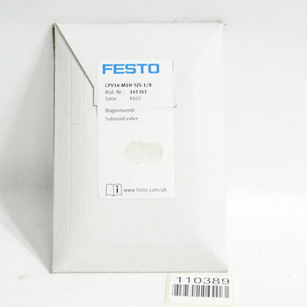 Festo 161361 CPV14-M1H-5JS-1/8 Magnetventil/ Neu OVP - Maranos.de