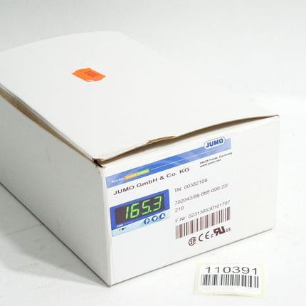 Jumo 00382108 702043/88-888-000-23/210 Kompaktregler / Neu OVP - Maranos.de
