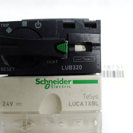 Schneider Electric Motorabgang TeSys Steuereinheit  LUCA1XBL + LUB320 + LUFC00 - Maranos.de