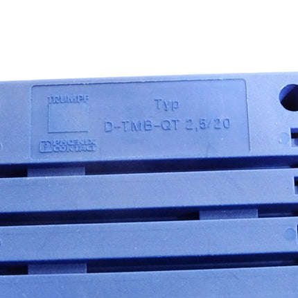 Phoenix Contact D-TMB-QT 2,5/20 - wie abgebildet 14 Stecker