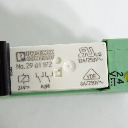 Phoenix Contact Socket 2967015 PLC-BSC- + Relay 2961192 REL-MR-24DC/21-21