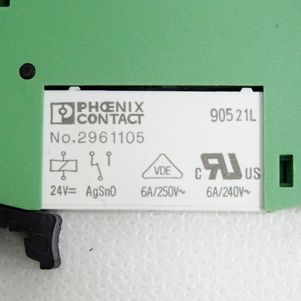 Phoenix Contact Socket 2966016 PLC-BSC-24DC/21 + Relay 2961105 REL-MR