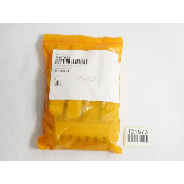 B&R Feldklemme X20TB52 / Inhalt:9 Stück / Neu OVP