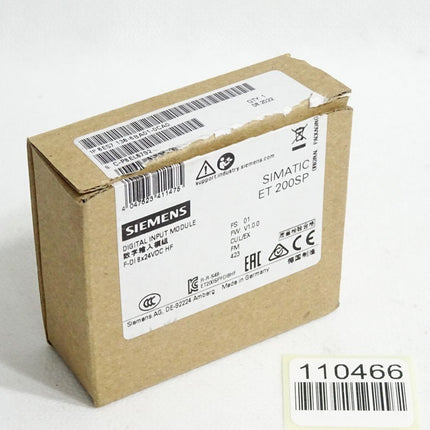 Siemens Simatic ET200SP F-DI 6ES7136-6BA01-0CA0 6ES7 136-6BA01-0CA0 Neu OVP - Maranos.de