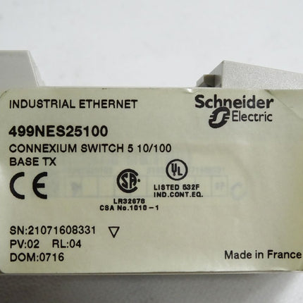 Schneider Electric Ethernet TCP/Ip switch 499NES25100 - Maranos.de