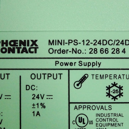 Phoenix Contact 2866284 MINI-PS-12-24DC/24DC/1 DC/DC-Wandler