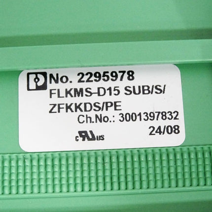 Phoenix Contact 2295978 FLKMS-D15 SUB/S/ZFKKDS/PE Übergabemodul