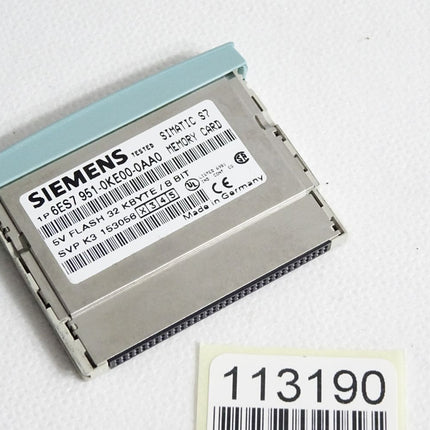 Siemens Memory Card 6ES7951-0KE00-0AA0 6ES7 951-0KE00-0AA0 32KB - Maranos.de