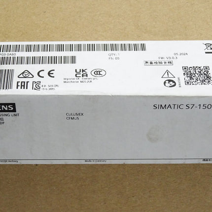 Siemens S7-1500 6ES7516-3FP03-0AB0 6ES7 516-3FP03-0AB0 Neu OVP versiegelt - Maranos.de