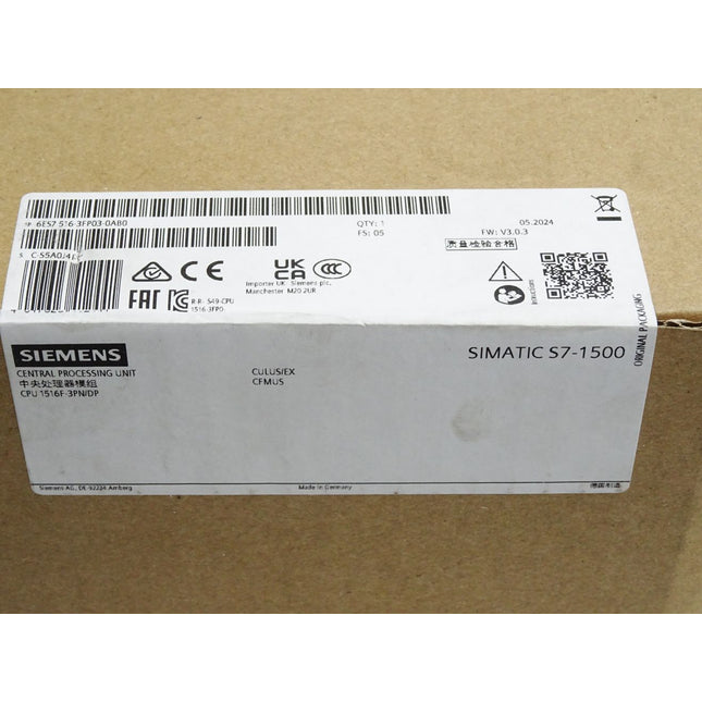 Siemens S7-1500 6ES7516-3FP03-0AB0 6ES7 516-3FP03-0AB0 Neu OVP versiegelt - Maranos.de