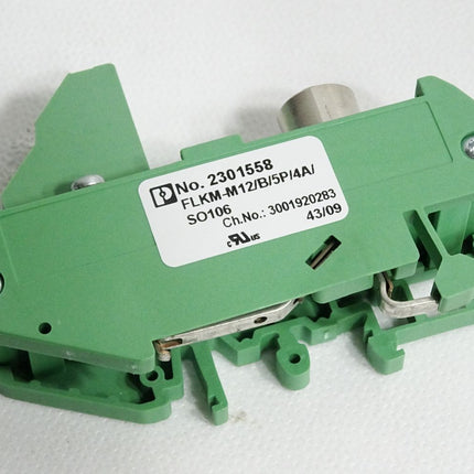 Phoenix Contact 2301558 FLKM-M12/B/5P/4A/SO106 Übergabemodul