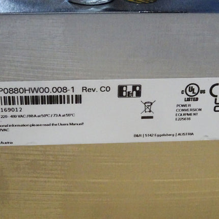 B&R ACOPOSmulti Leistungsversorgungsmodul 88A 8BVP0880HW00.008-1 C0 Neuwertig