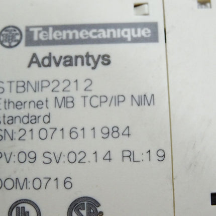 Schneider Electric Telemecanique Advantys network interface module STBNIP2212 - Maranos.de
