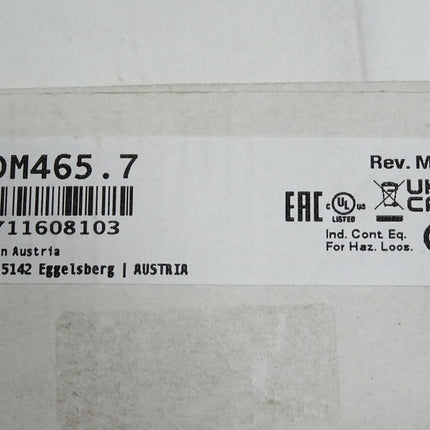 B&R 7DM465.7 Rev.M0 2003 Digitales Mischmodul / Neu OVP - Maranos.de