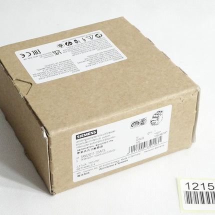 Siemens Leistungsschalter 3RV2011-1DA15 / Neu OVP