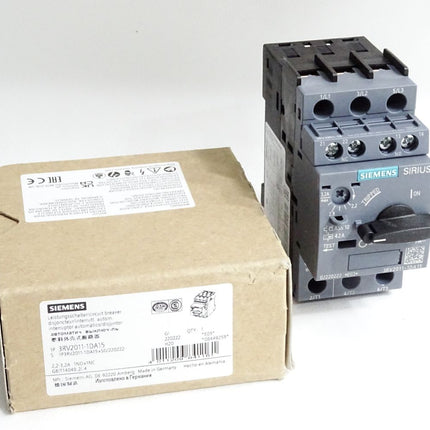 Siemens Leistungsschalter 3RV2011-1DA15 / Neu OVP
