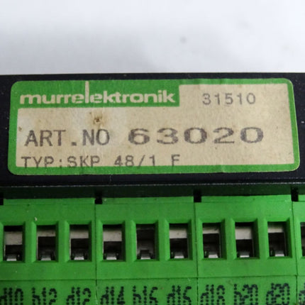 Turck MC71-88-R + Murr Elektronik Steckkartenträger 63020 SKP 48/I F - Maranos.de