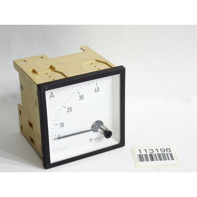 Neuberger Amperemeter 0...40A - Maranos.de