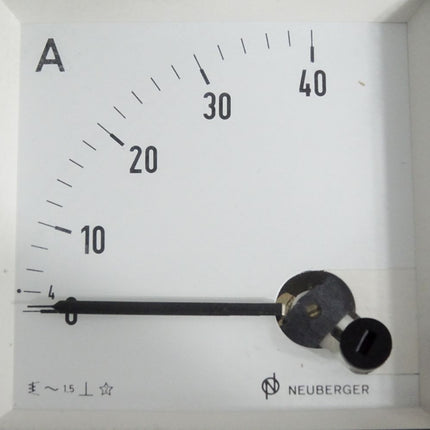 Neuberger Amperemeter 0...40A - Maranos.de