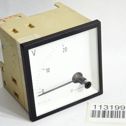 Neuberger Voltmeter  0...25A - Maranos.de