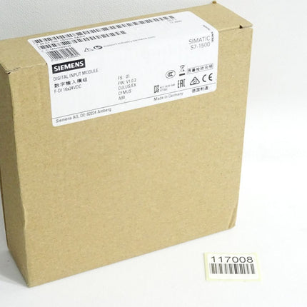 Siemens S7-1500 F-DI 6ES7526-1BH00-0AB0 6ES7 526-1BH00-0AB0 / Neu OVP versiegelt