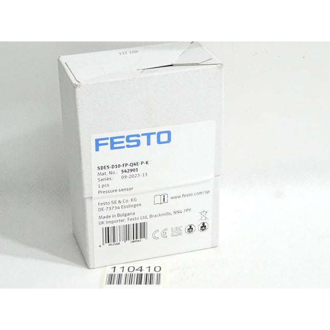 Festo 542901 Drucksensor SDE5-D10-FP-Q4E-P-K / Neu OVP - Maranos.de