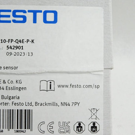 Festo 542901 Drucksensor SDE5-D10-FP-Q4E-P-K / Neu OVP - Maranos.de