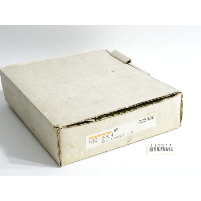 Weidmüller EK4 035456 Reihenklemme / Inhalt:100 Stück / Neu OVP - Maranos.de
