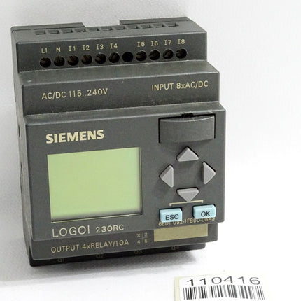 Siemens 6ED1052-1FB00-0BA3 6ED1 052-1FB00-0BA3 LOGO! 230RC Logic Module - Maranos.de