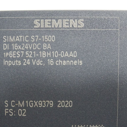 Siemens S7-1500 DI 6ES7521-1BH10-0AA0 6ES7 521-1BH10-0AA0 / Neuwertig - Maranos.de